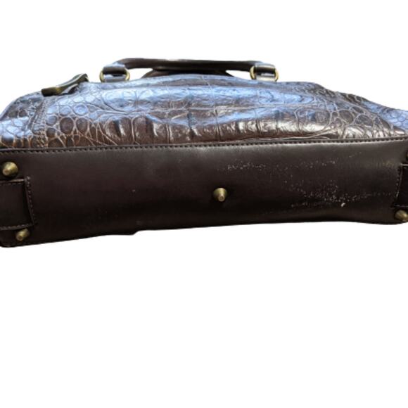 Franco Sarto Alligator Embossed Leather Purse - Picture 8 of 8